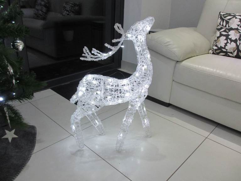 LAURA ASHLEY ILLUMINATED REINDEER