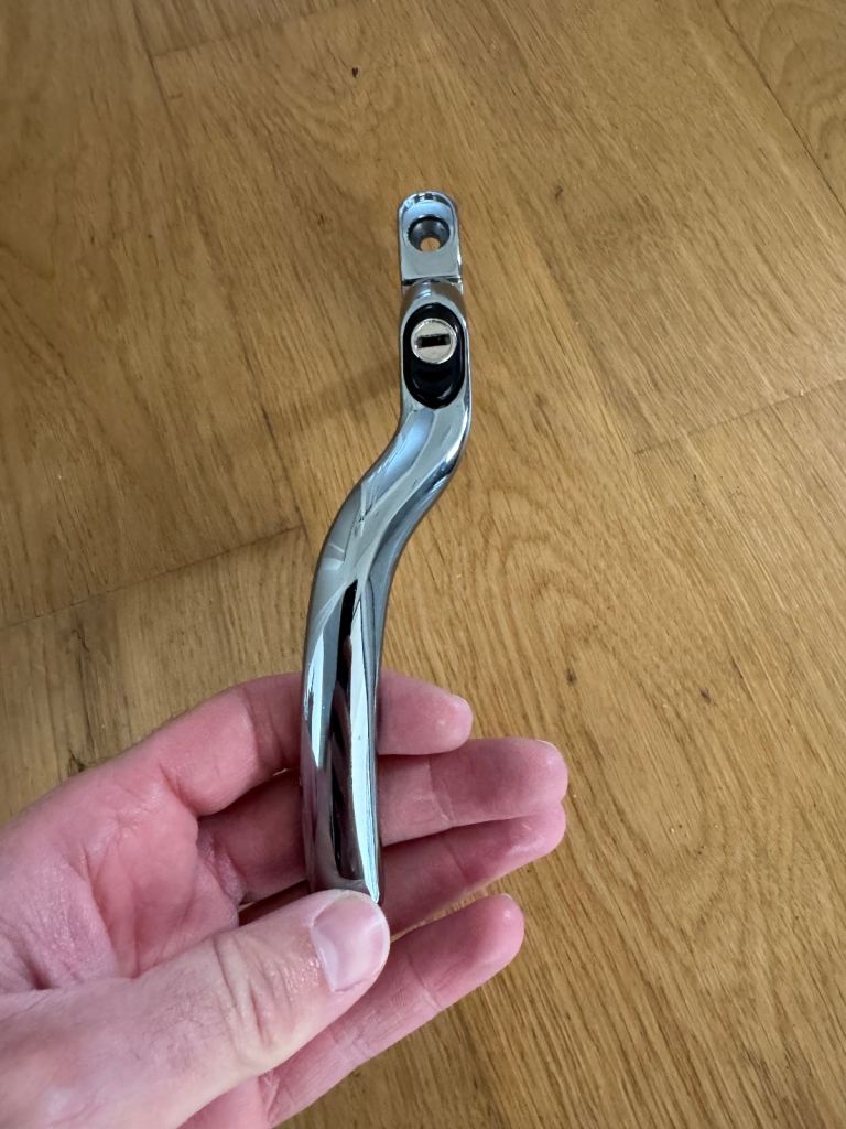 2 Chrome Window Handle with lock