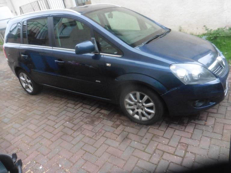Vauxhall, Zafira Sri 7 Seater MPV, 2011, Manual, 1686 (cc)Diesel, 5 doors MOT Sept