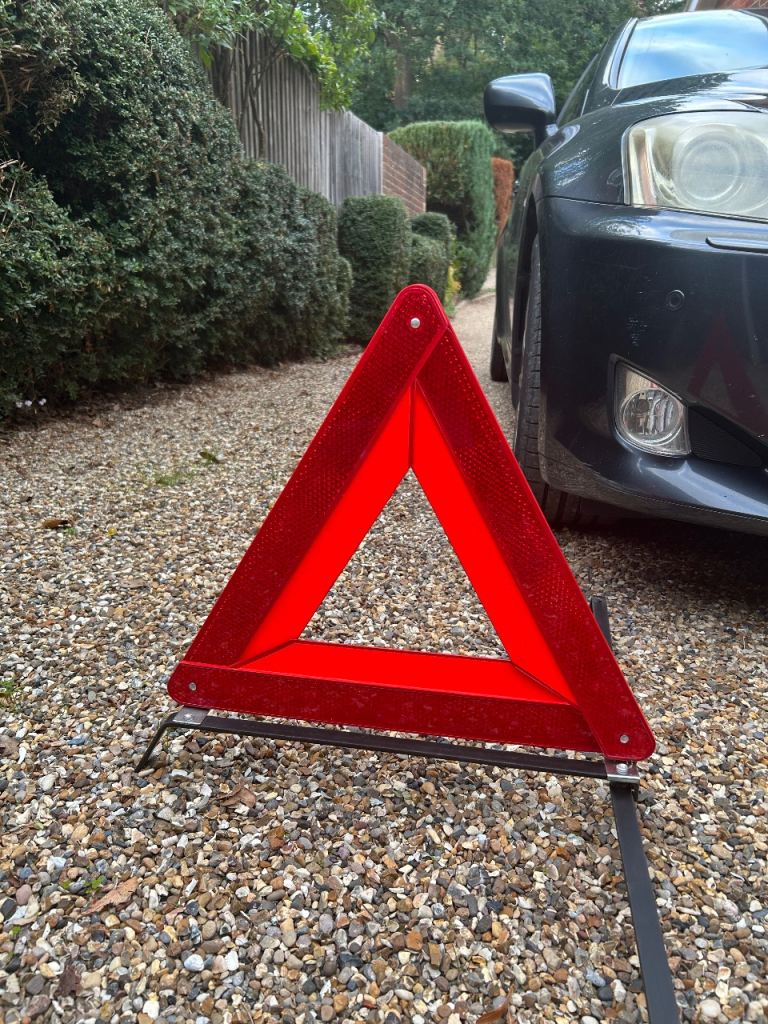 AA Advance Warning Triangle