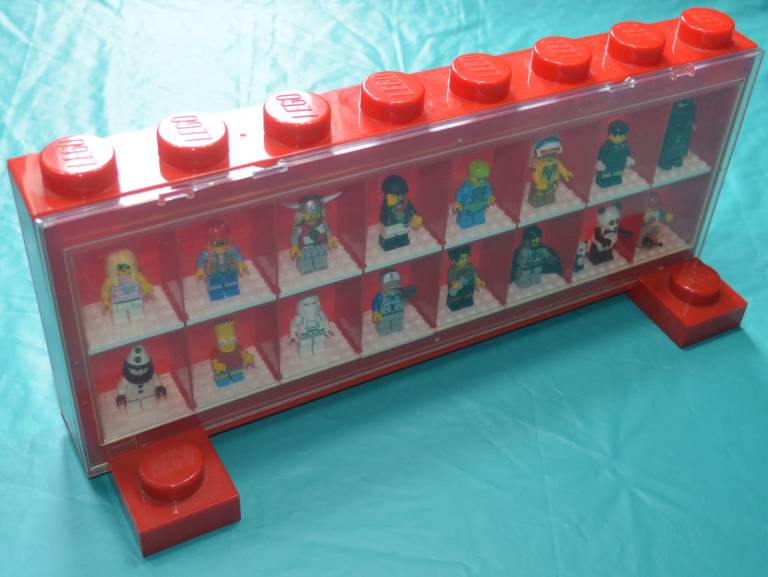 Lego Minifigures and presentation case