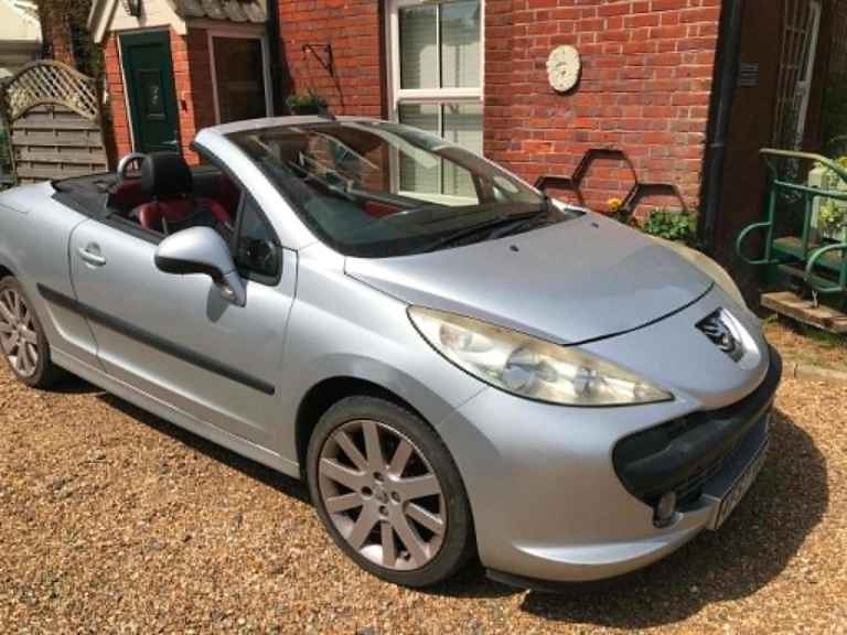 PEUGEOT 207 1.6 GT DIESEL CONVERTIBLE MOT 3 MONTHS GOOD RUNNER ROOF ALL WORKS