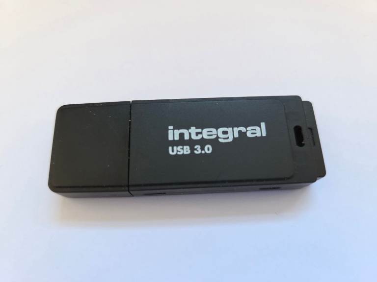 FS Integral USB 3.0 Flash Drive 128GB - Black