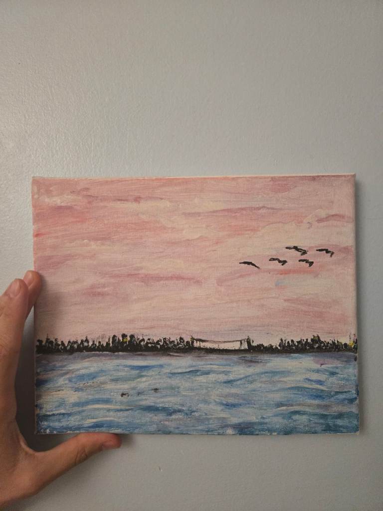 Painting Australian Skyline