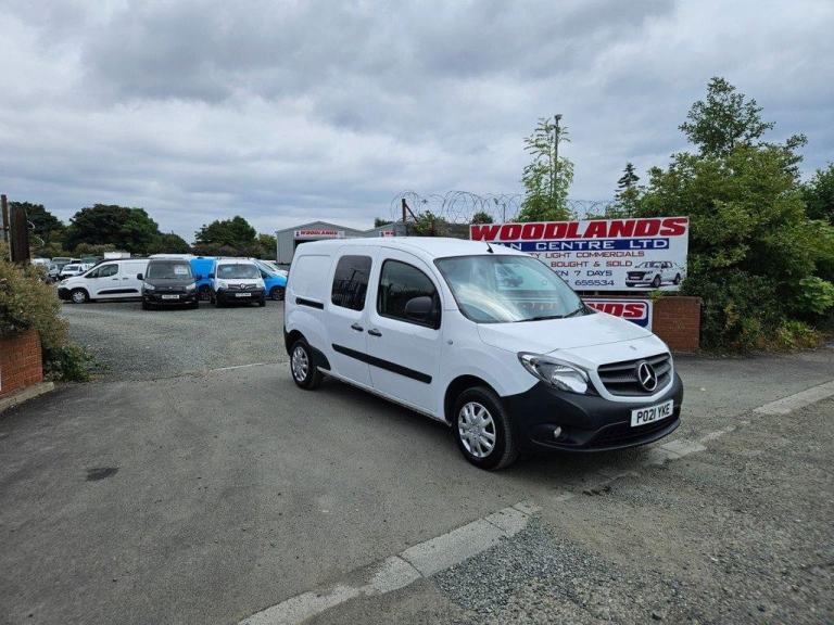 2021 ON 21 PLATE MERCEDES BENZ CITAN 109 PURE CDTI CREW VAN LWB ULEZ FREE ZONE