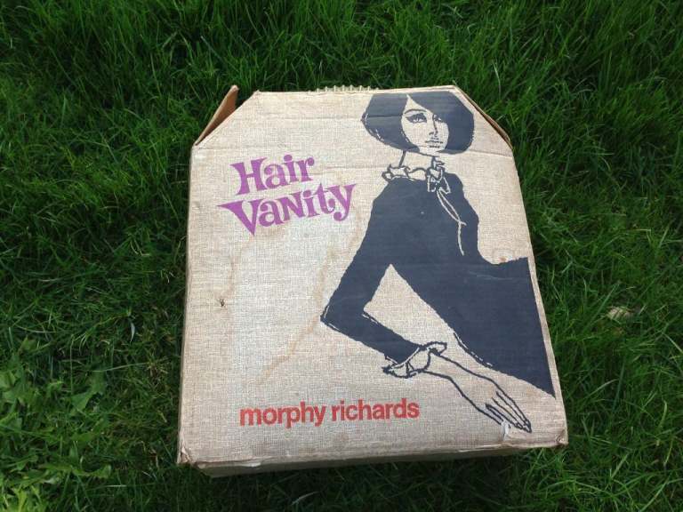 VINTAGE RETRO HAIR VANITY MORPHY RICHARDS HAIR DRYER & NAIL DRYER