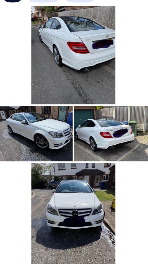 Mercedes-Benz, C CLASS, Coupe, 2012, Semi-Auto, 2143 (cc), 2 doors