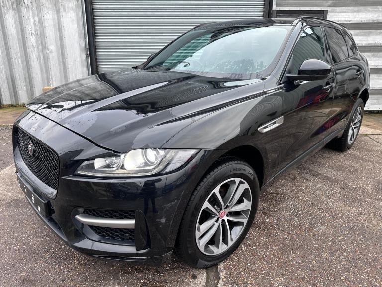 2018 67 REG JAGUAR F-PACE 2.0 DIESEL R-SPORT AUTO AWD DAMAGED REPAIRABLE SALVAGE