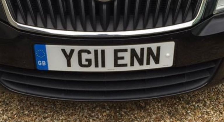Personalised plate