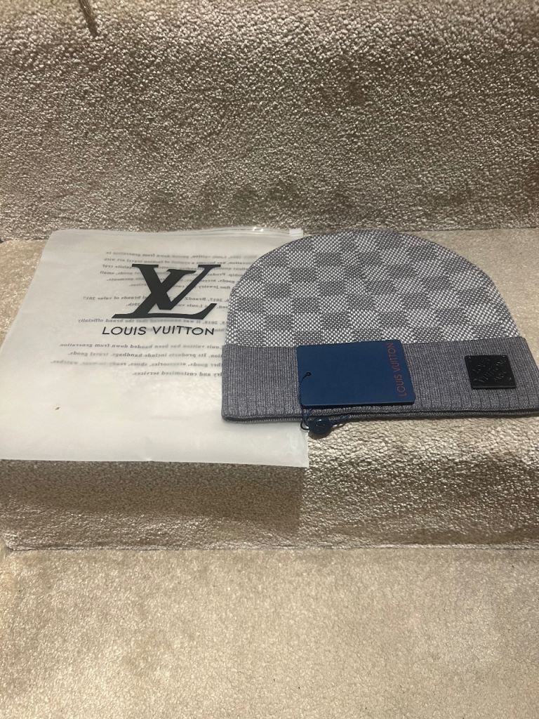 Grey beanie hat