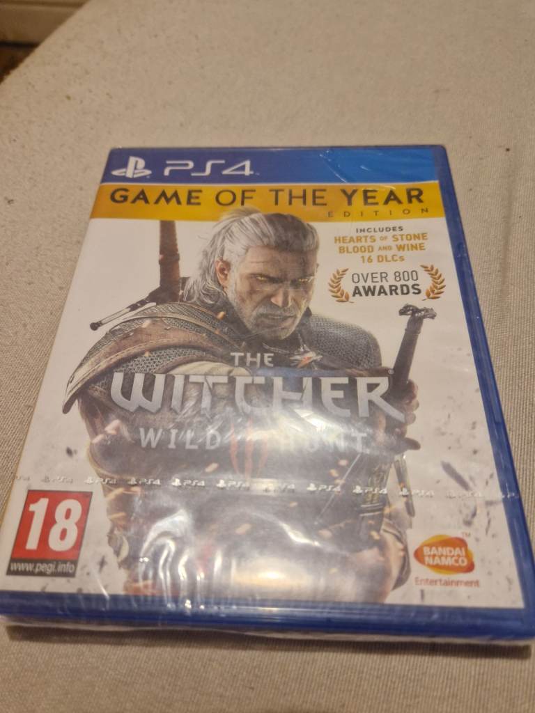 The witcher ps4 game. Brand new