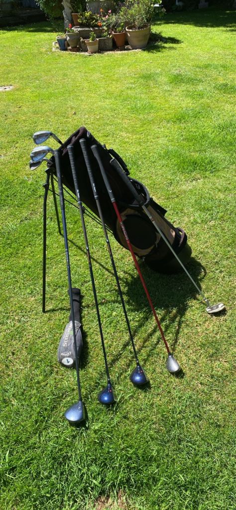 ⛳️ MENS FULL SET OF RIGHT HANDED GOLF CLUBS (NEW GRIPS!)