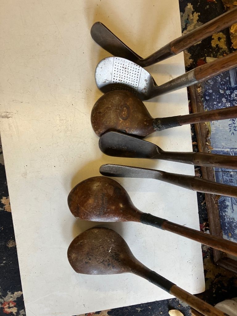 Mixed hickory golf clubs £20 each
