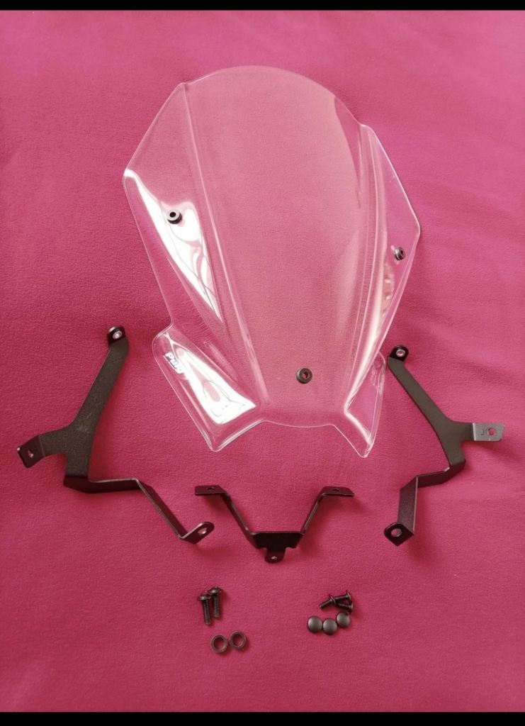 Puig touring motorcycle screen for Honda 500 Hornet 2024 onwards