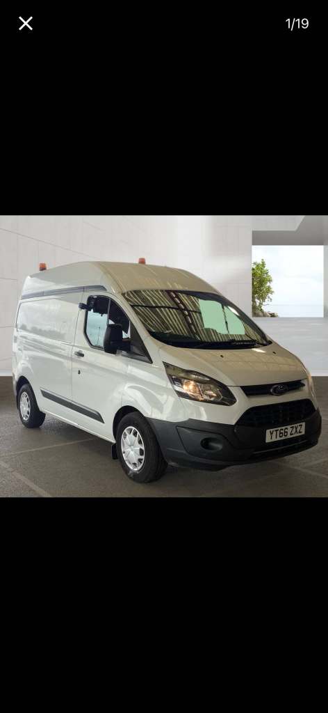 2016 Ford Transit Custom 2.0 TDCi 105ps High Roof Van clean tidy van No vat PANEL VAN Diesel Manual