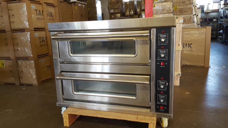 Commercial Electric Double Deck Stone  pizza oven Pizzas  - BRAND NEW -