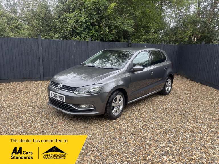 2016 Volkswagen Polo 1.0 BlueMotion Tech Match Euro 6 (s/s) 5dr HATCHBACK Petrol Manual
