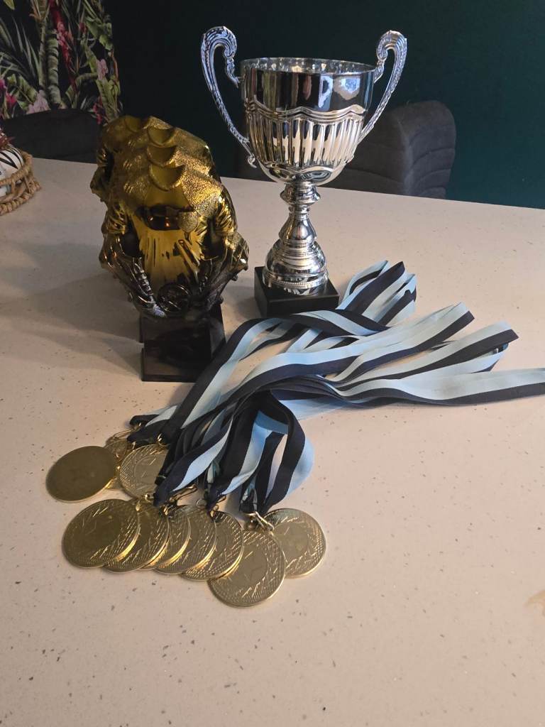 image for Football trophies and medals 