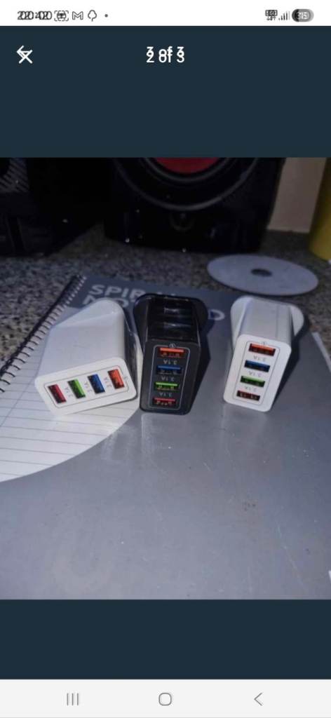 FAST CHARGER PLUGS BRAND NEW 5 POUNDS EACH 
