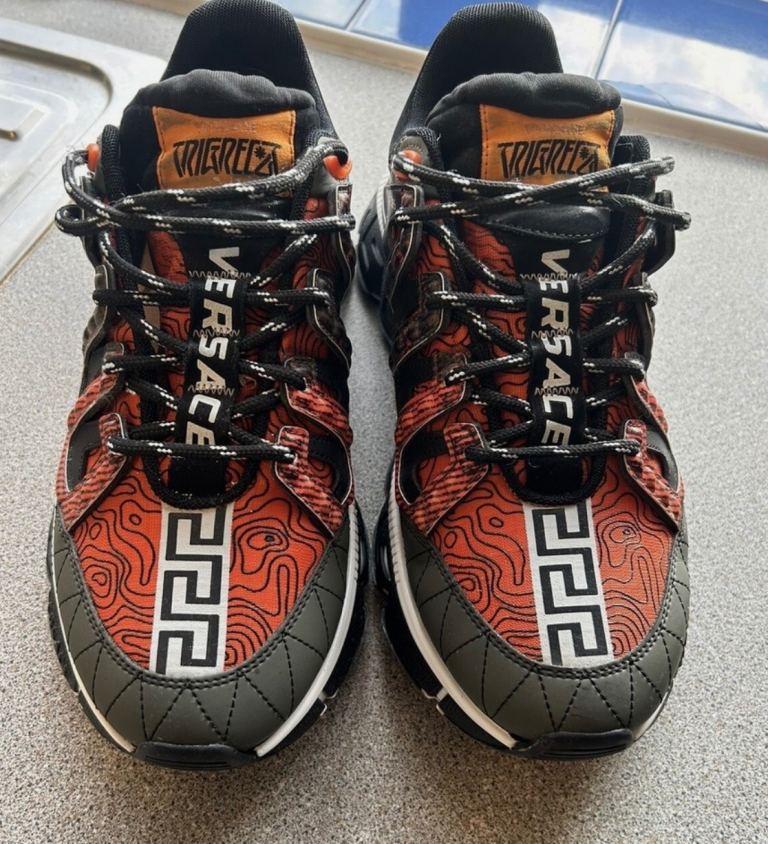 Versace Trigreca sneakers size 7
