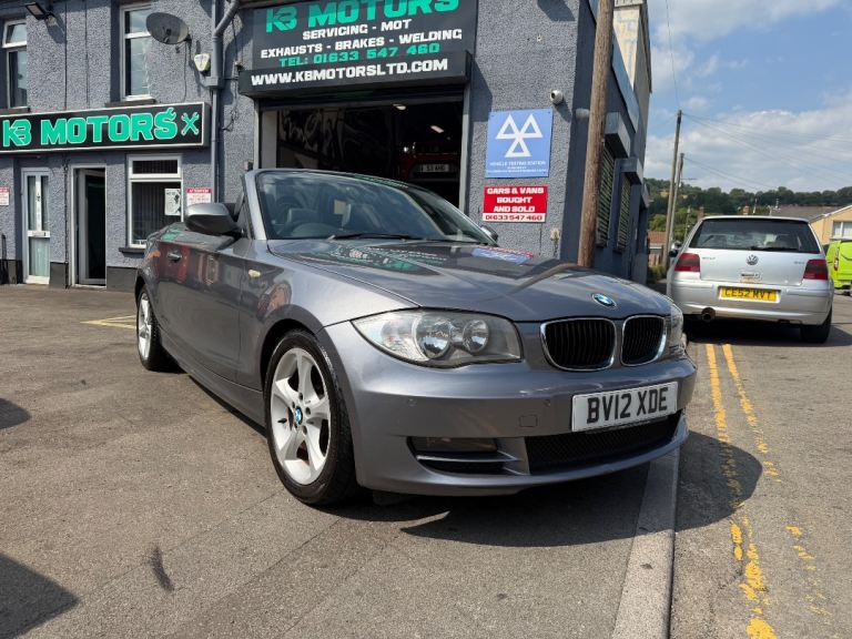 2012 BMW 1 Series 120i SE Convertible 2.0 Petrol Manual – £3,495