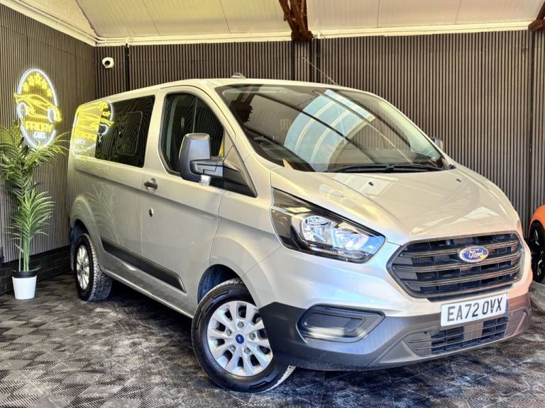 2022 Ford Transit Custom 2.0 300 EcoBlue Leader Crew Van Double Cab 5dr Diesel Manual L1 H1 Euro ...