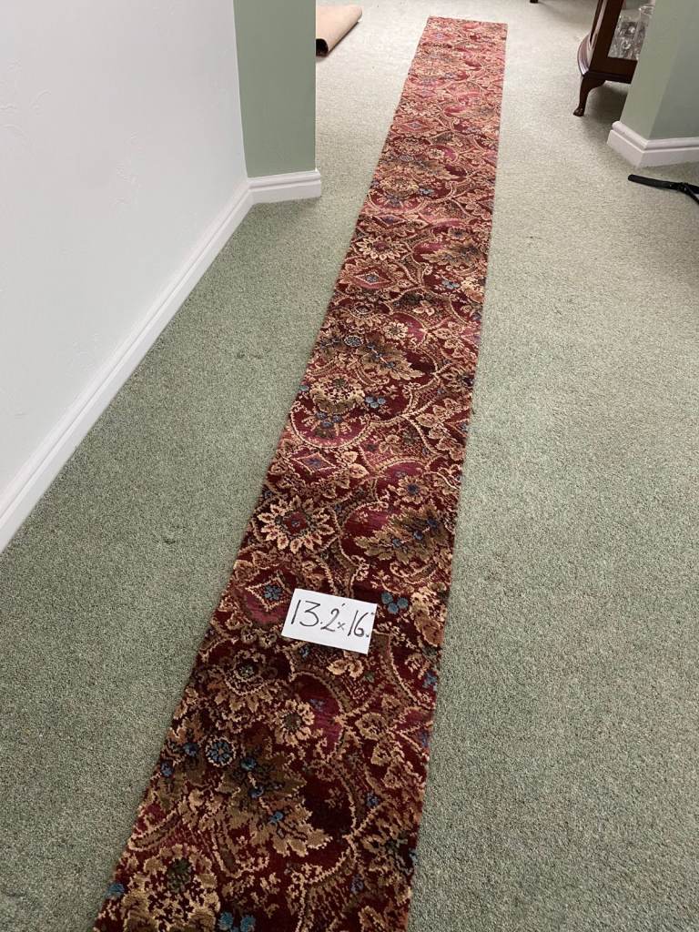 Long Carpet length.