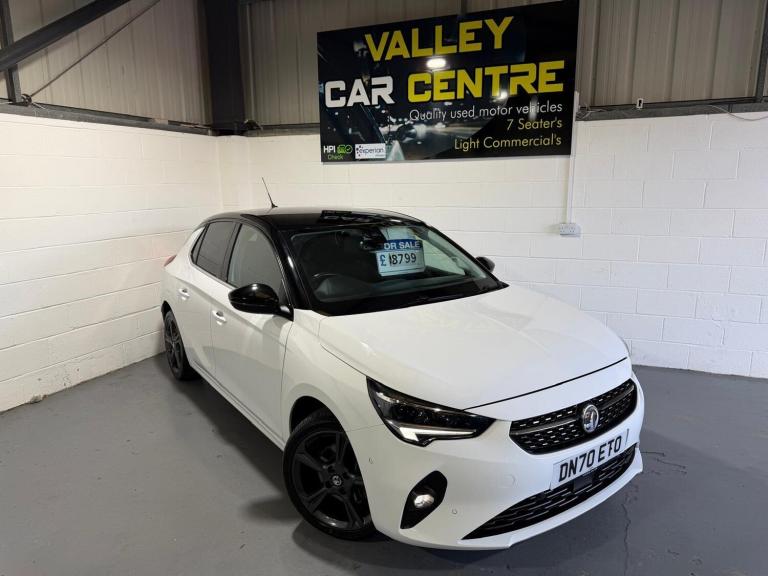 2020 Vauxhall Corsa 1.2 Turbo Elite Nav Premium 5dr HATCHBACK PETROL Manual