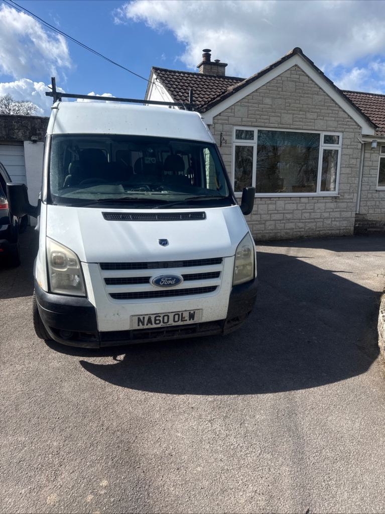 Ford transit 9 seater minibus 