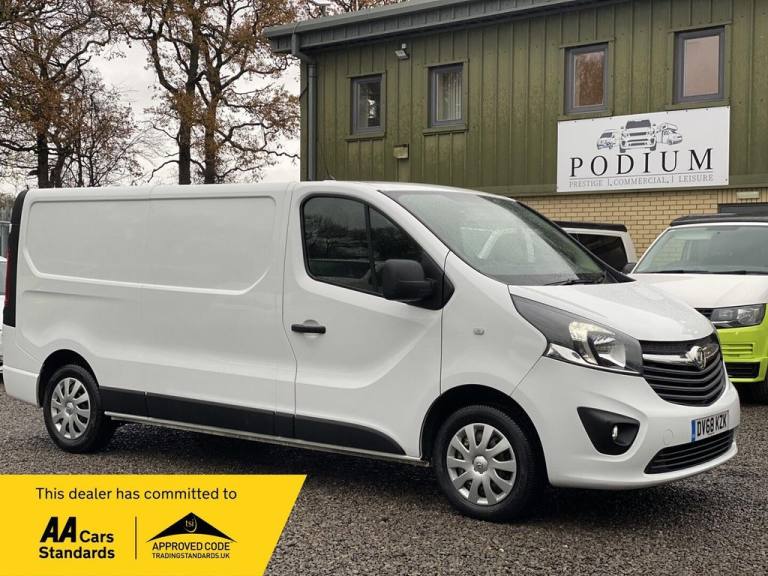 2018 Vauxhall Vivaro 2900 1.6CDTI 120PS Sportive H1 Van PANEL VAN DIESEL Manual