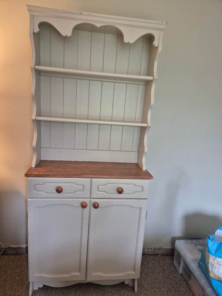 F&B Old White Welsh Dresser