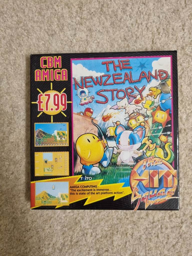 Commodore Amiga The New Zealand Story Video Game