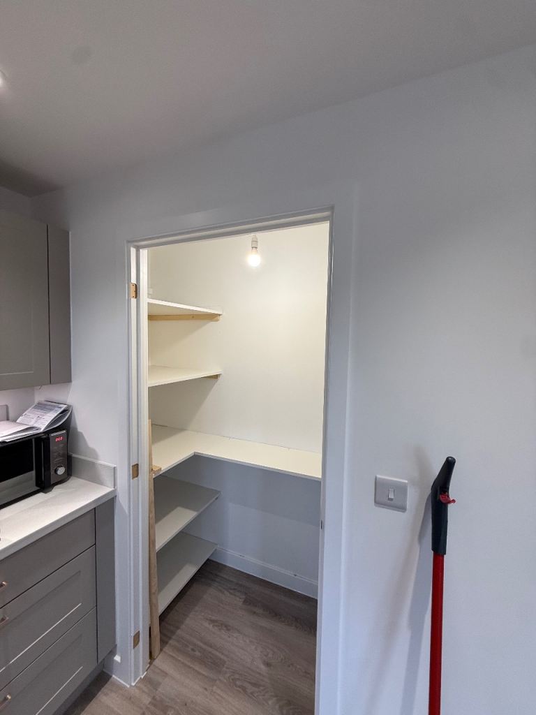 Brand new White 4 Panel Internal Door – Chrome Handle & Hinges Included ...