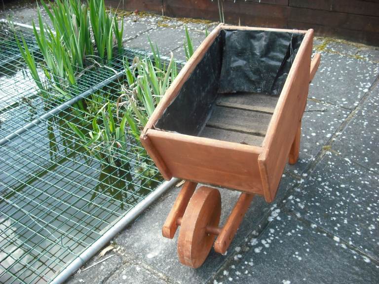 garden wheelbarrow planter 2 for £45 