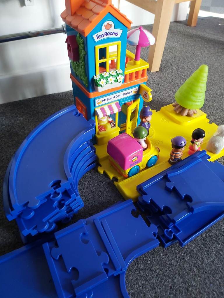 Happy land cafe with road