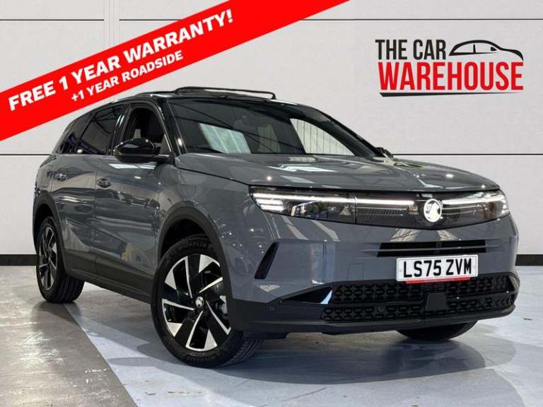2025 Vauxhall Grandland 1.2 Hybrid 145 Ultimate 5dr e-DCT6 [Fixed Roof] Automatic Hatchback Petro...