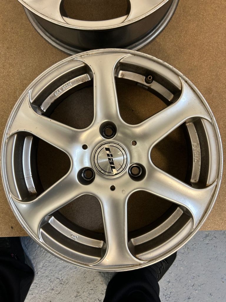 15” Smart 3 x 112 Rial Alloy rim set, no tyres, £250 ono