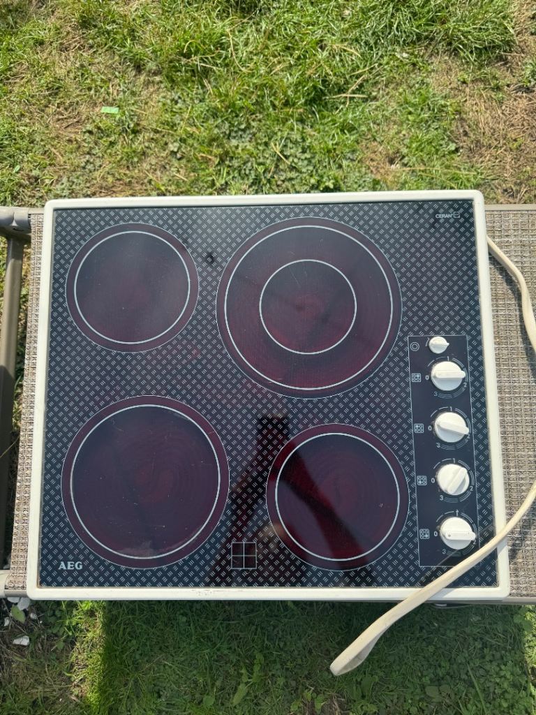 AEG Ceran 4-Zone Electric Ceramic Hob (6.2kW)