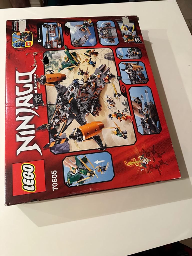 image for Lego Ninjago Masters of Spinjitzu 70605