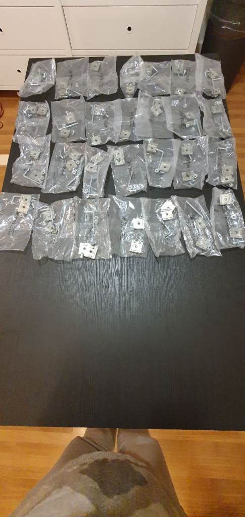 IKEA Elvarli 28 pairs x bracket for post