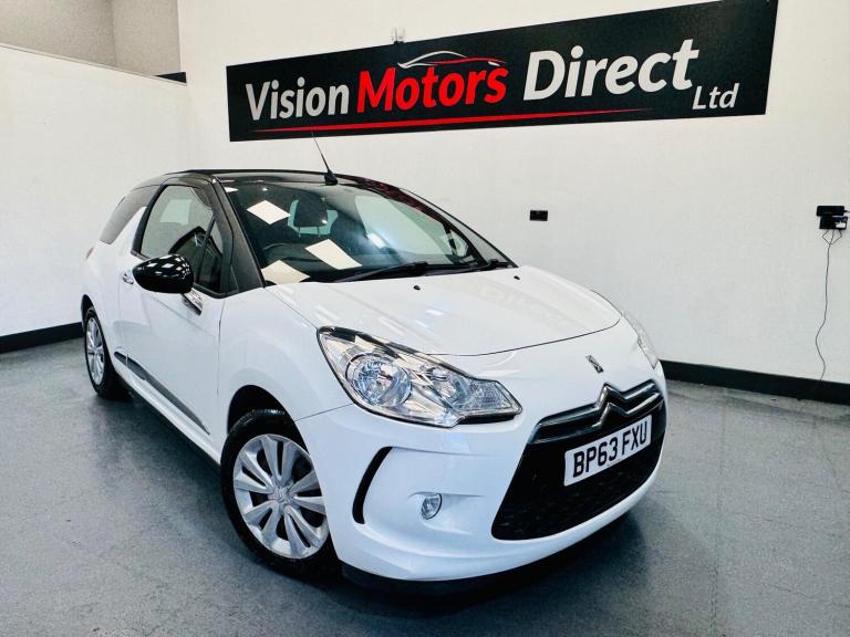 2014 Citroen DS3 1.2 VTi DSign Euro 5 2dr CONVERTIBLE Petrol Manual
