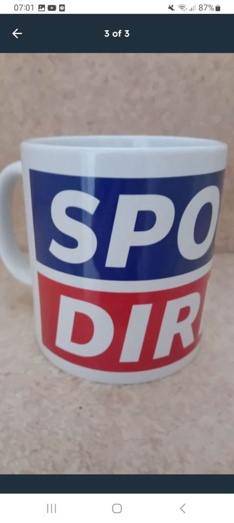 Sports Direct Super-Sized Logo Mug. New. 