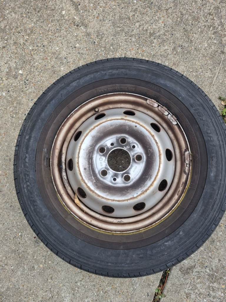 Van wheel with tyre 