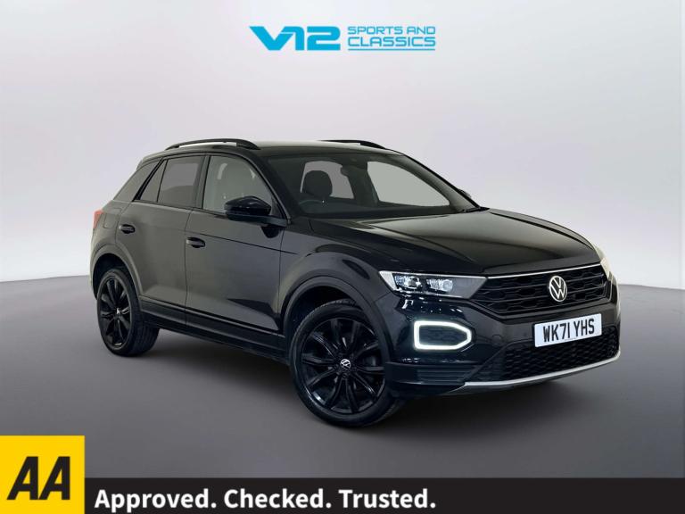 2022 Volkswagen T-Roc 1.0 TSI 110 Black Edition 5dr HATCHBACK PETROL Manual