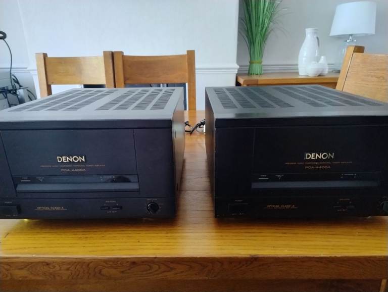 Denon 4400a mono blocks 