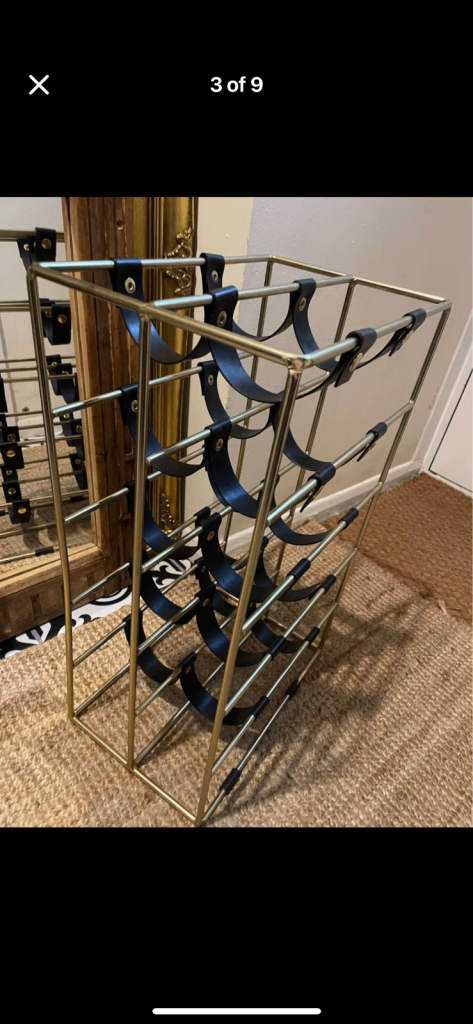 10 x wine bottle rack 