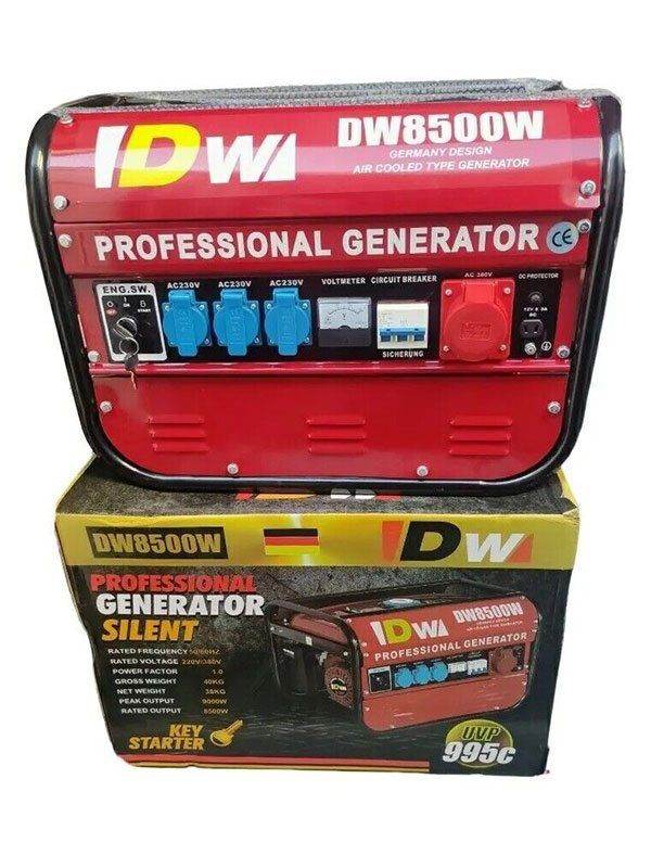 Brand New DW(German) 8.5kva Generator | Free Delivery