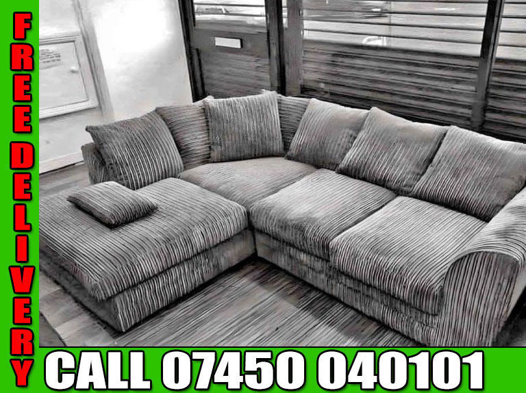 --Corner Sofa Set - Deep Foam Comfort 3 and 2 seater (edh)