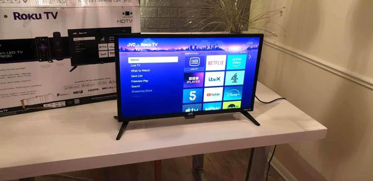 JVC LT-24CR230 24” HDR10 ROKU TV – (2025 - 26)