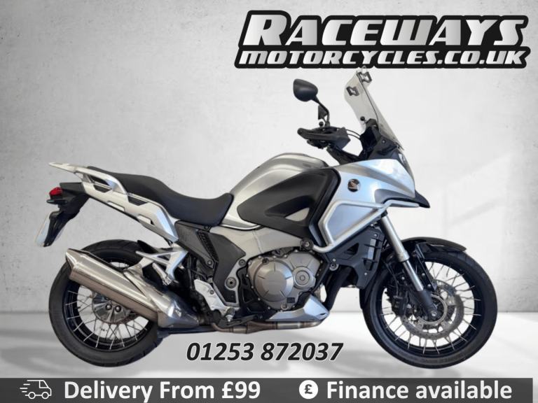 HONDA VFR1200X CROSSTOURER 2012 SILVER 22,592 MILES USED MOTORCYCLE